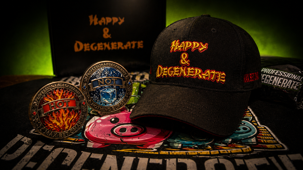 MAX BET OMAR HAPPY & DEGENERATE BUNDLE (LIMITED EDITION)