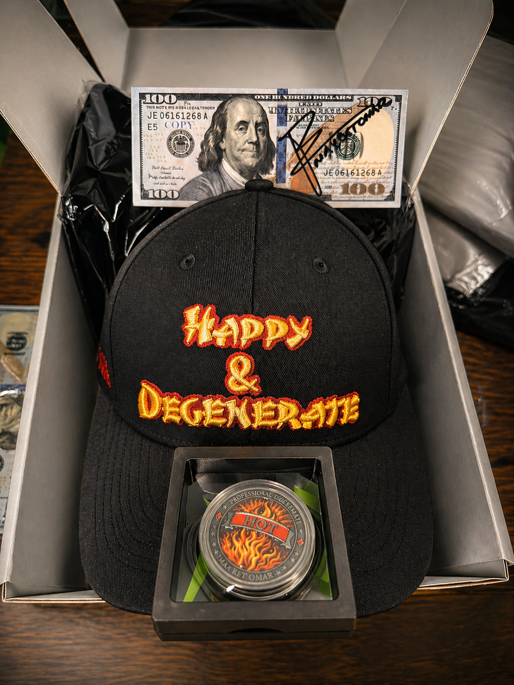 MAX BET OMAR HAPPY & DEGENERATE BUNDLE (LIMITED EDITION)